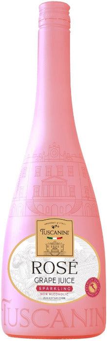 Tuscanini Rose Sparkling Grape Juice Non Alcoholic