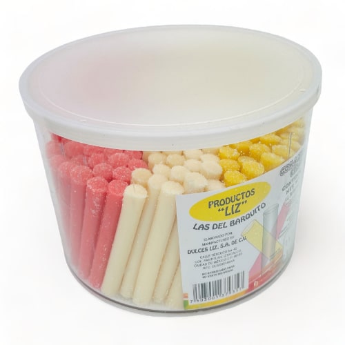 LIZ VELA DE LECHE GOMA 180pz