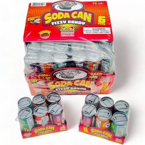 Kidsmania Soda Can Fizzy 72ct