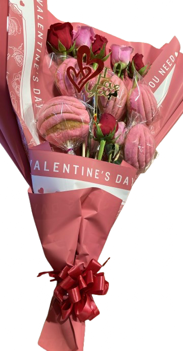 Conchas & Roses Bouquet A