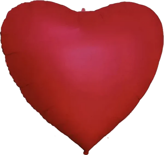Jumbo XL Satin Heart Foil Balloon 3 Colors Available PICKUP ONLY
