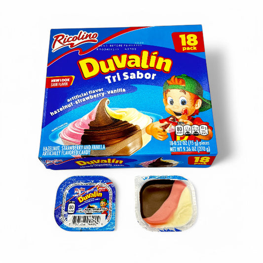 DUVALIN TRI SABOR 18CT Mexican Candy