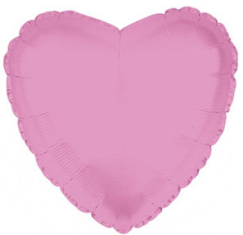 Pink Heart Mylar Balloon 18"