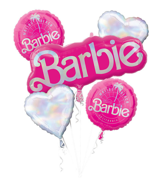Barbie Balloon Bouquet (5 pieces)