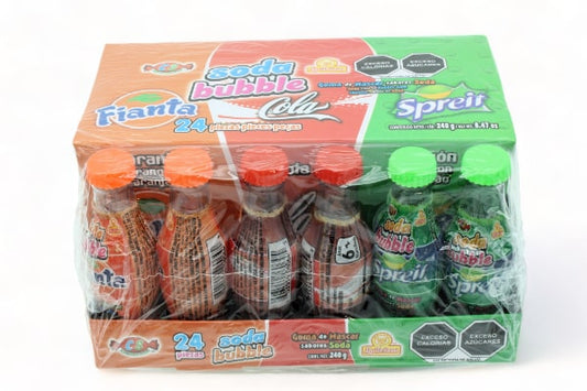 SODA BUBBLE DELICIAS 24PZ