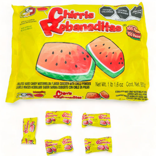 CP CHIRRIS REBANADITAS C/100