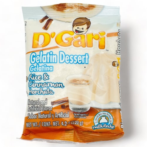 D Gari Gelatina Horchata Leche Gelatin