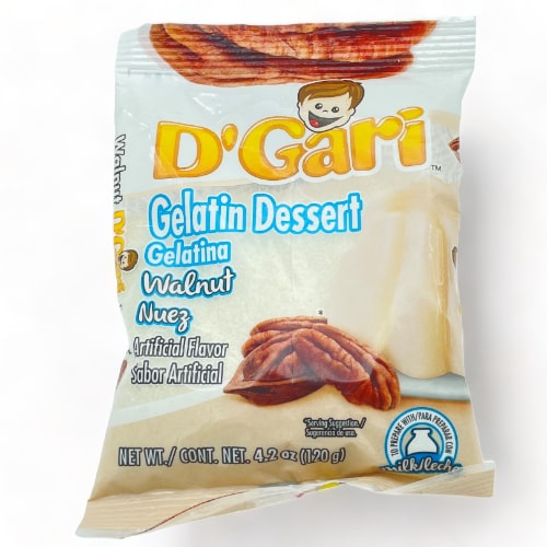 D Gari Gelatin Walnut