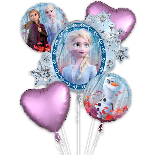 Frozen Balloon Bouquet 5pcs Available Inflated For Local Pickup