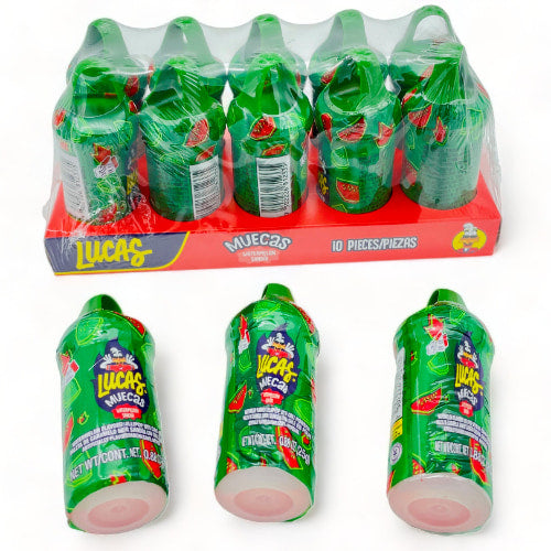 Lucas Candy Muecas Sandia 10ct