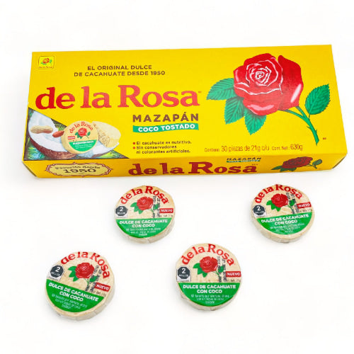 Mazapan De La Rosa Con Coco Tostado 30ct