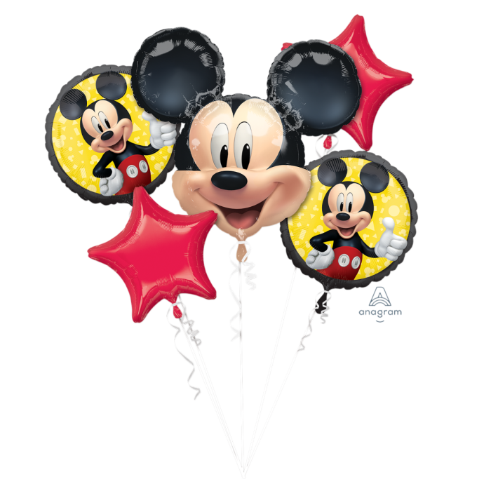Mickey Mouse Balloon Bouquet 5pcs Inflated Local Pickup Available