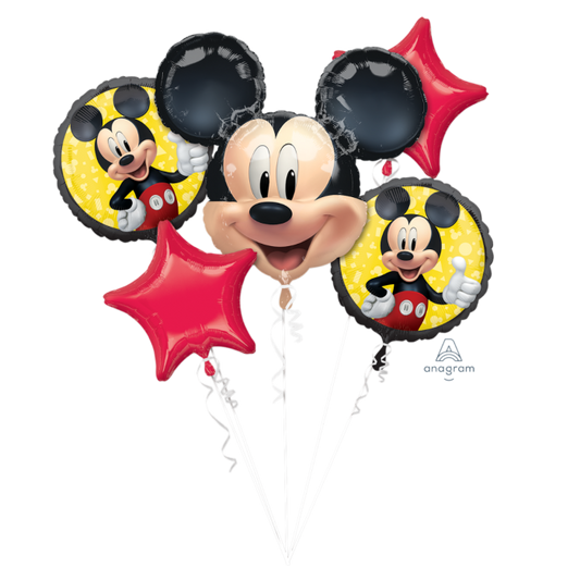 Mickey Mouse Balloon Bouquet 5pcs Inflated Local Pickup Available