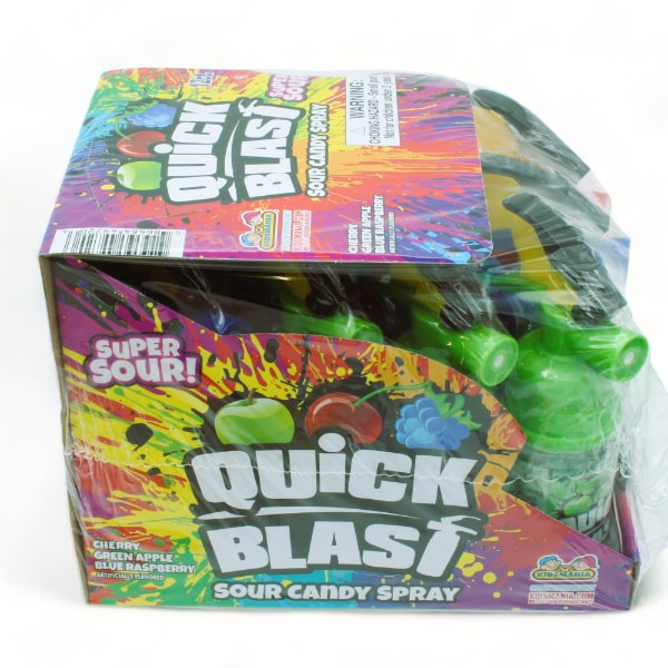 Quick Blast Sour Candy Spray 12ct