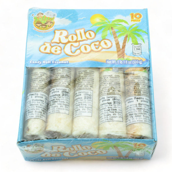 SAFARI ROLLO DE COCO 10 PZ