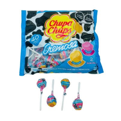 CHUPA CHUPS CREMOSA HELADO C/40