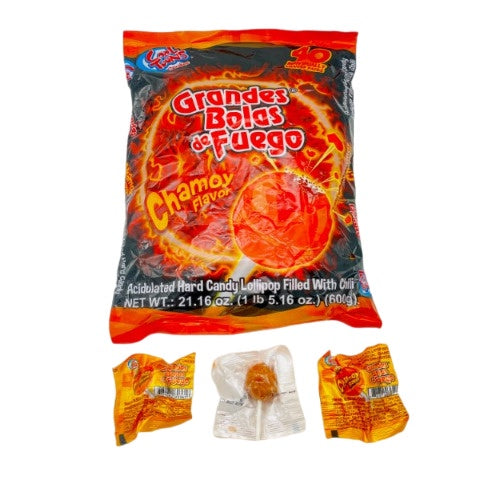 Bolas De Fuego Chamoy 40ct