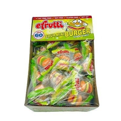 SOUR MINI BURGER 60PCS